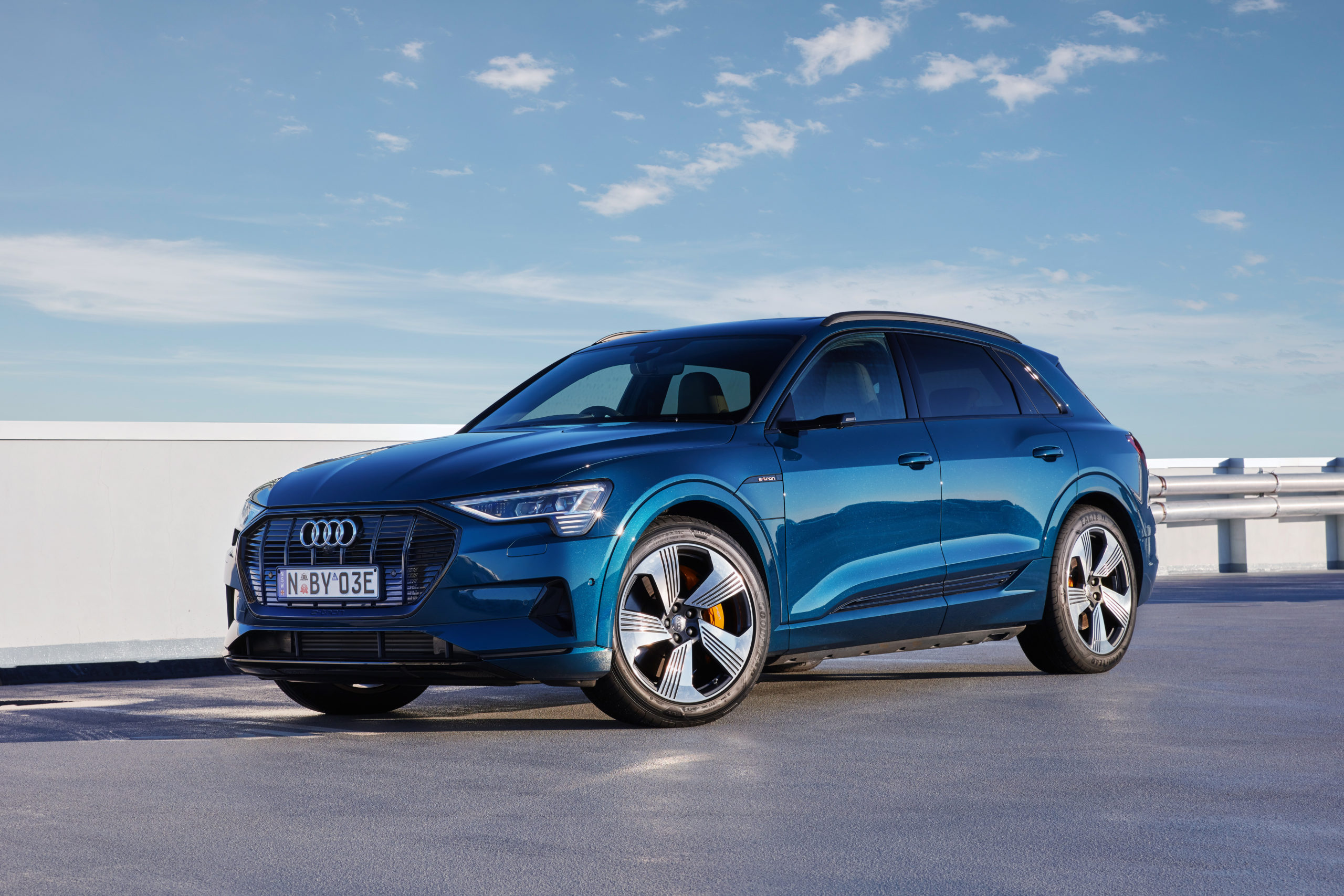 Audi e online tron 230kw range