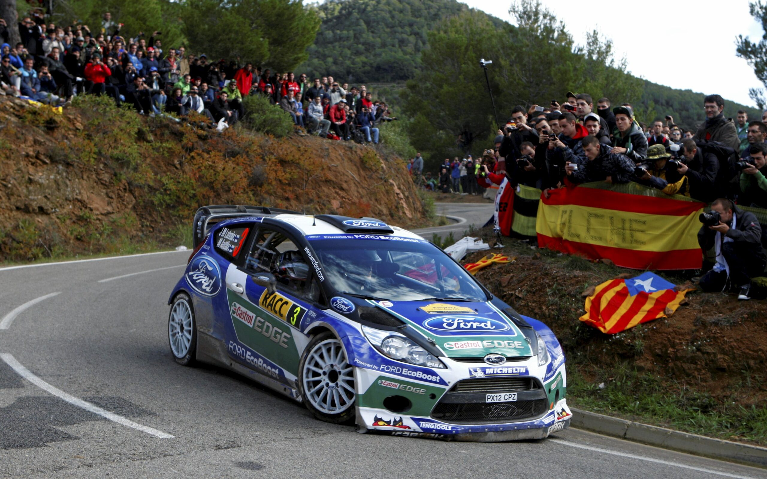 Ford finishes up with a podium result in it's final WRC event