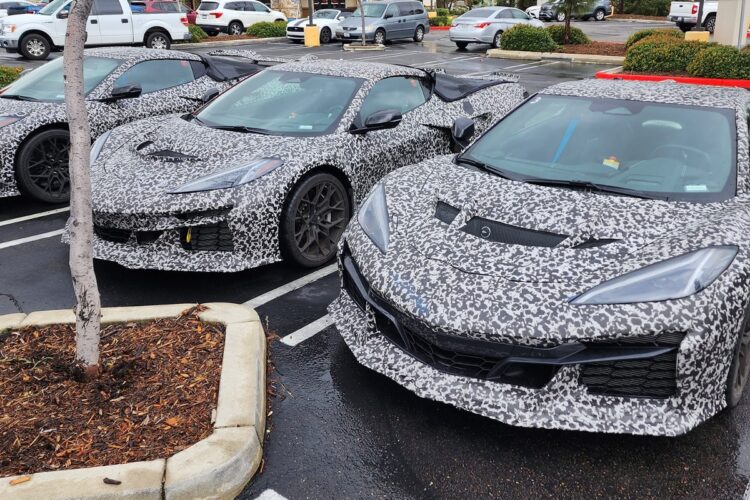 2025 Chevrolet Corvette ZR-1 spied Photo: Kevin Bayerlein/Facebook